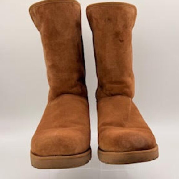 UGG Classic Tall Suede Shearling Boots Chestnut Women"s Size 11 Y2K - Picture 1 of 11